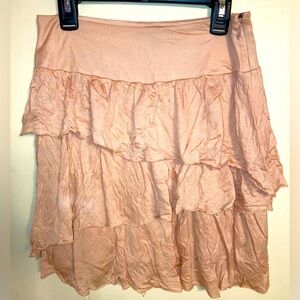 Banana Republic Pink Layered Skirt Size 0